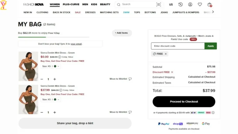 Fashion Nova Discount Code