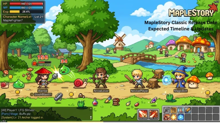 MapleStory Classic Release Date Expected Timeline & Updates